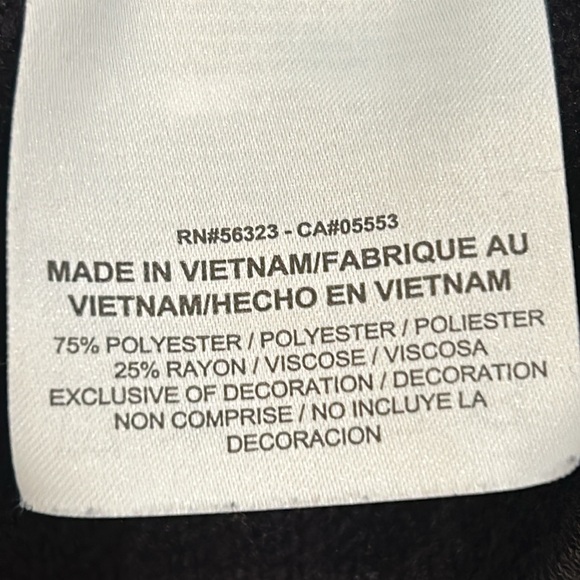 Nike Dri-Fit Black Turtleneck Sweatshirt Sz M - Picture 4 of 4